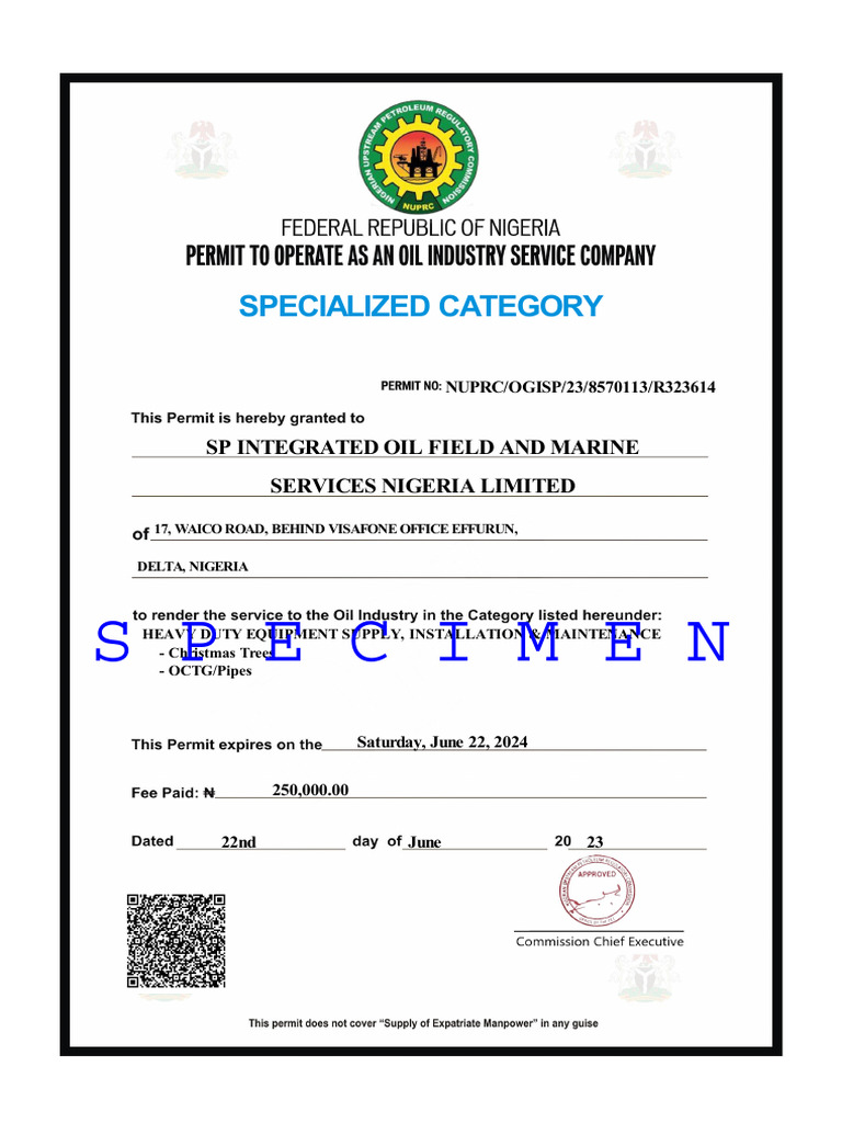 Heavy Duty Equipment Services Nigeria | PDF