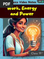 Class 11 Physics Notes Chapter 5. Work Energy and Power | PDF ...