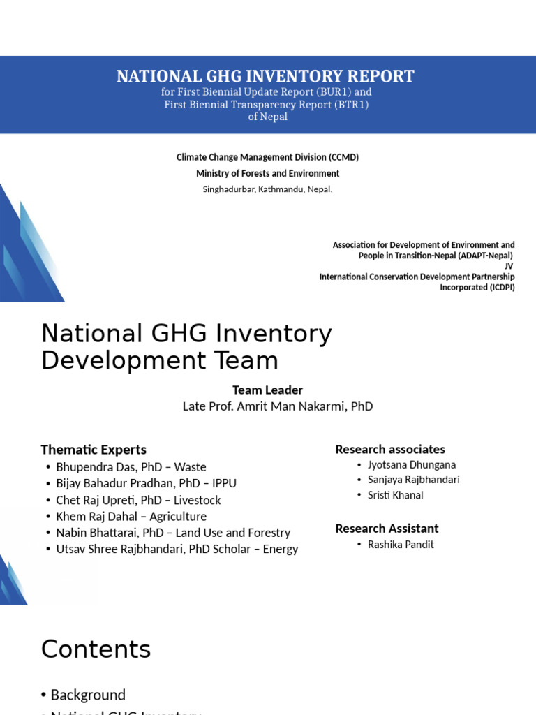 GHGI Sector Slides Compiled Jan 27 V1 | PDF | Greenhouse Gas | Manure