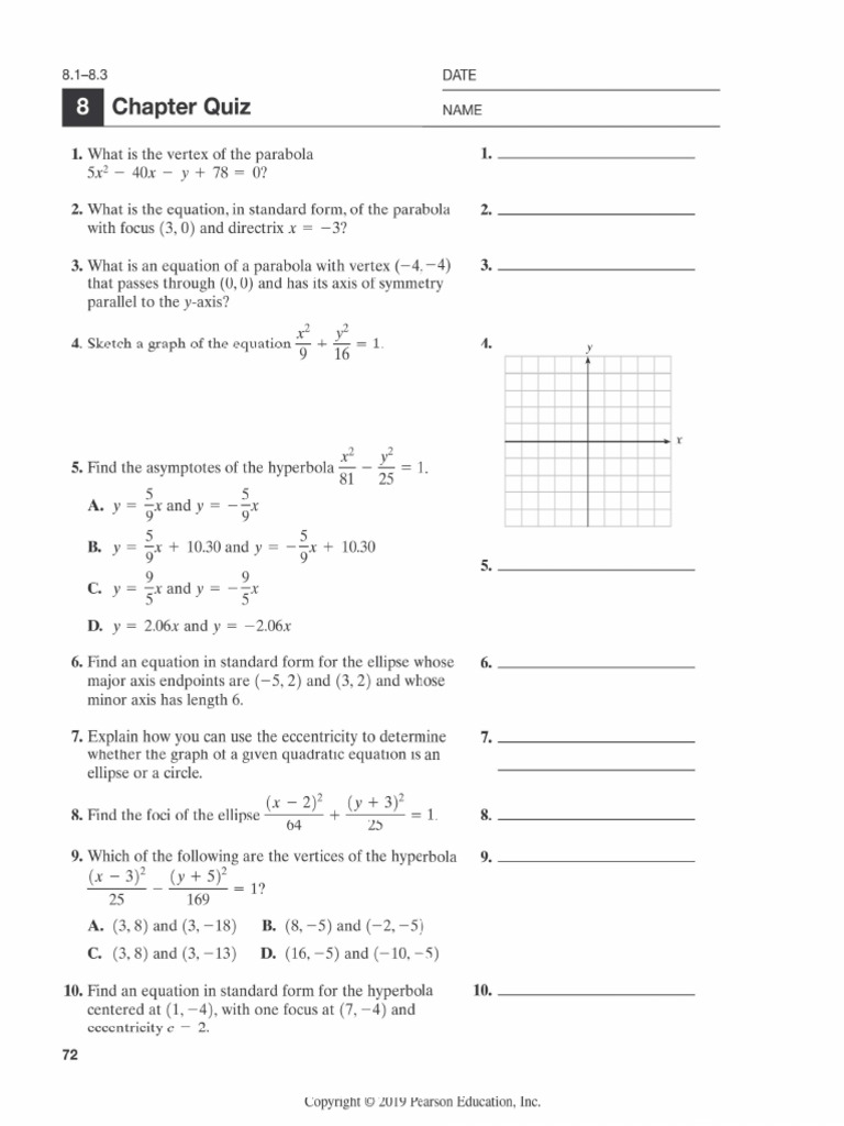 Chap8 1-3 Practice Quiz | PDF