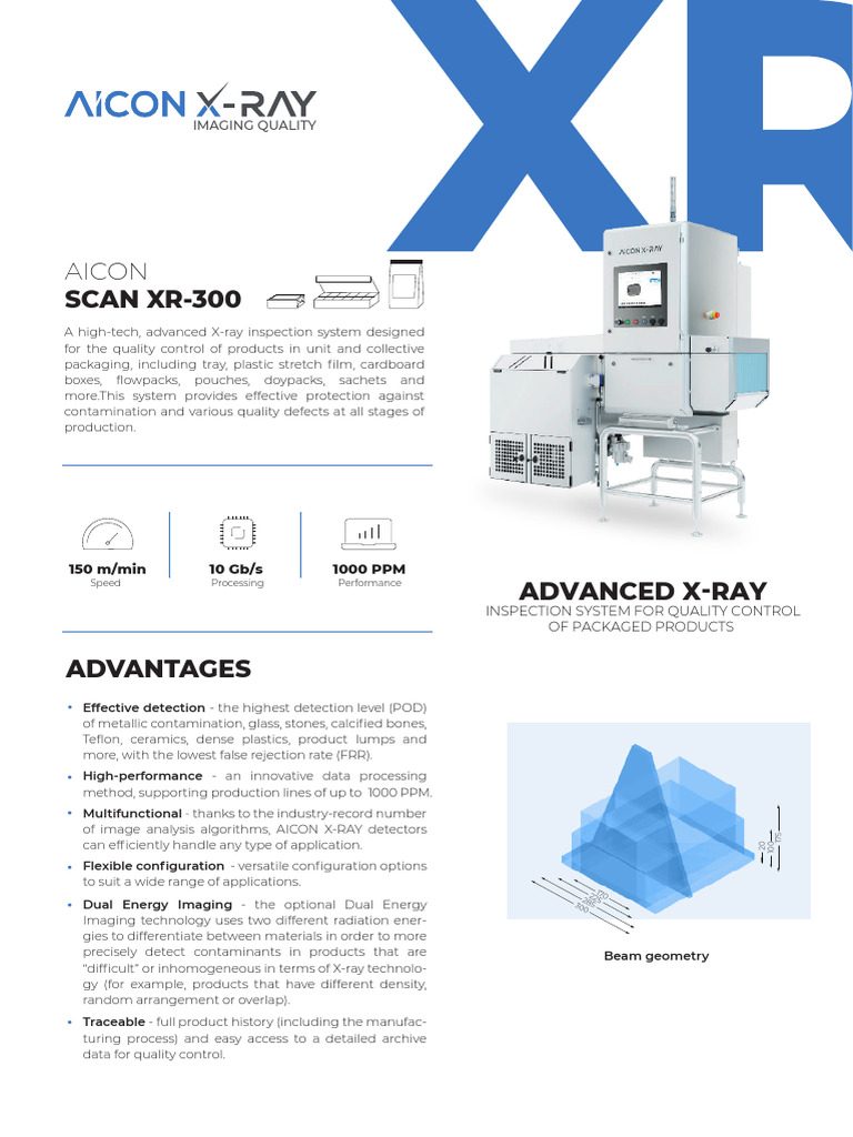 AICON SCAN XR-300: Advanced X-Ray System | PDF | Computing