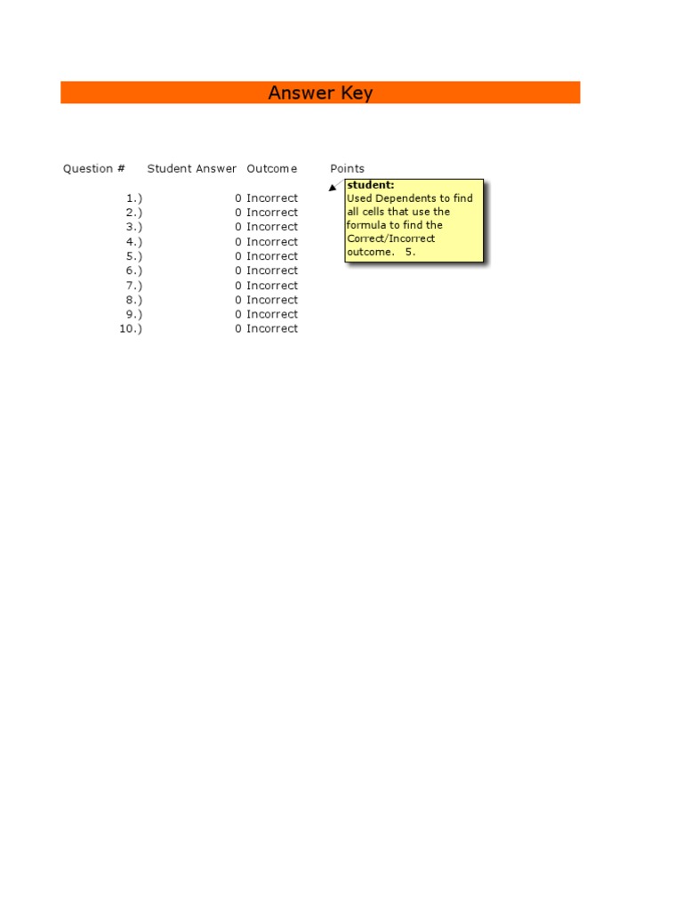 RW19Shaun Answer Sheet | PDF | Microsoft Excel | Computing And ...