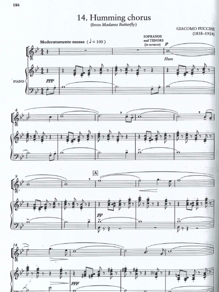 Humming Chorus 1 | PDF