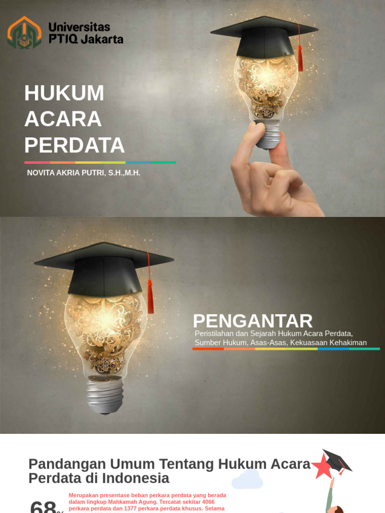 Hukum Acara Perdata di Indonesia | PDF