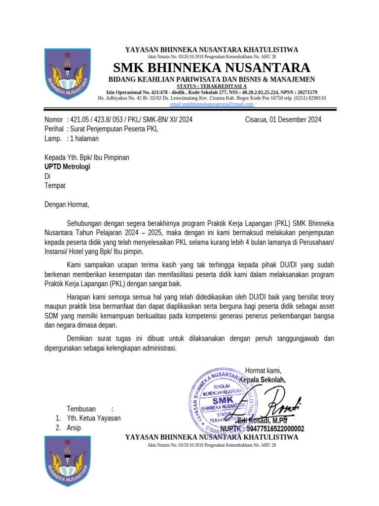 penjemputan MPLB UPTD tajur | PDF