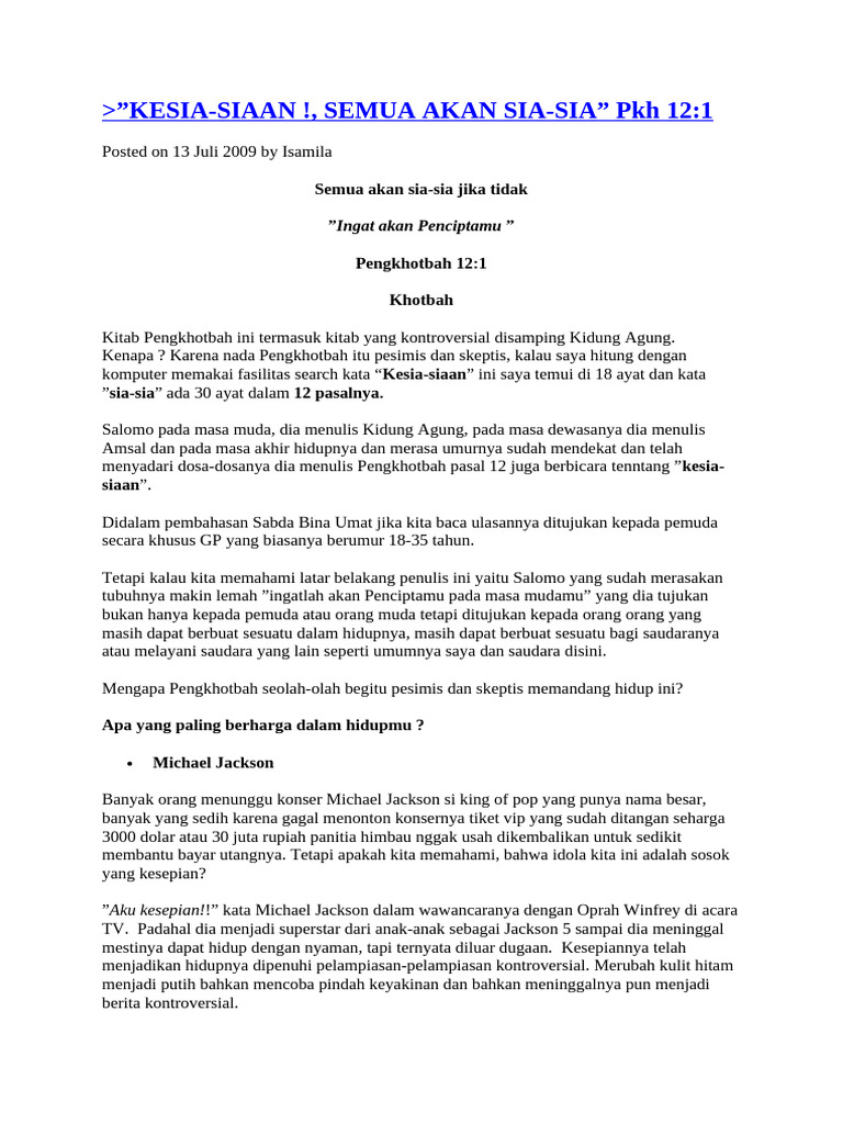 KESIA Siaan | PDF