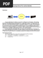 Accessing Omron PLCs Via The Internet