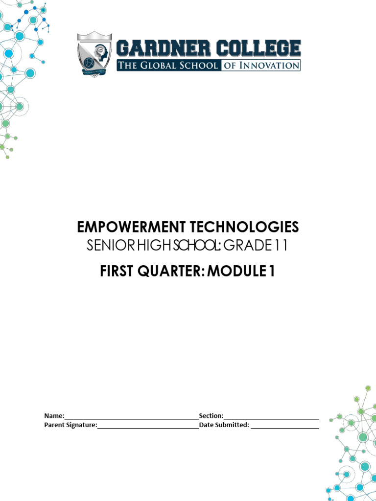 Empowerment Technologies Module 1 Guide | PDF | World Wide Web ...