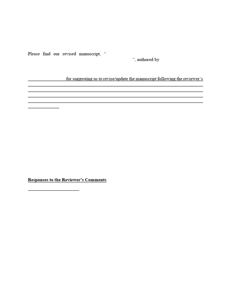Point-By-point Response To Reviewers | PDF | Metamaterial | Terahertz ...