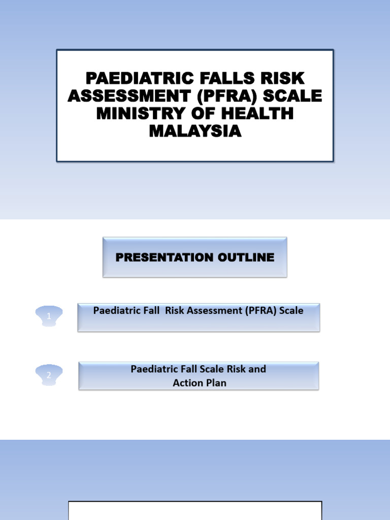 Paediatric Falls Risk Assessment Guide | PDF | Diseases And Disorders ...