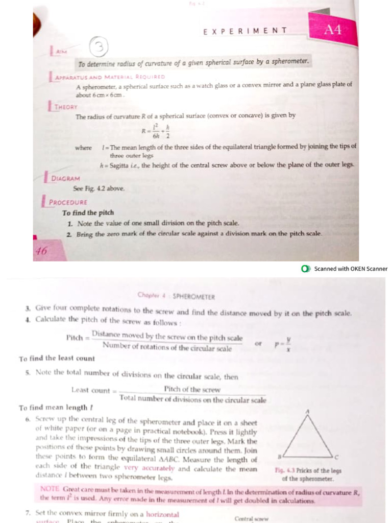 Physics Practical 3 & 4th | PDF
