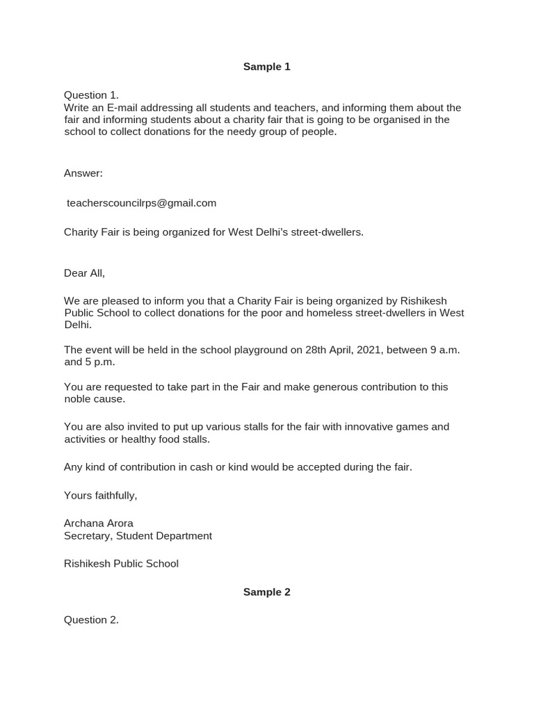 Emails 2 | PDF