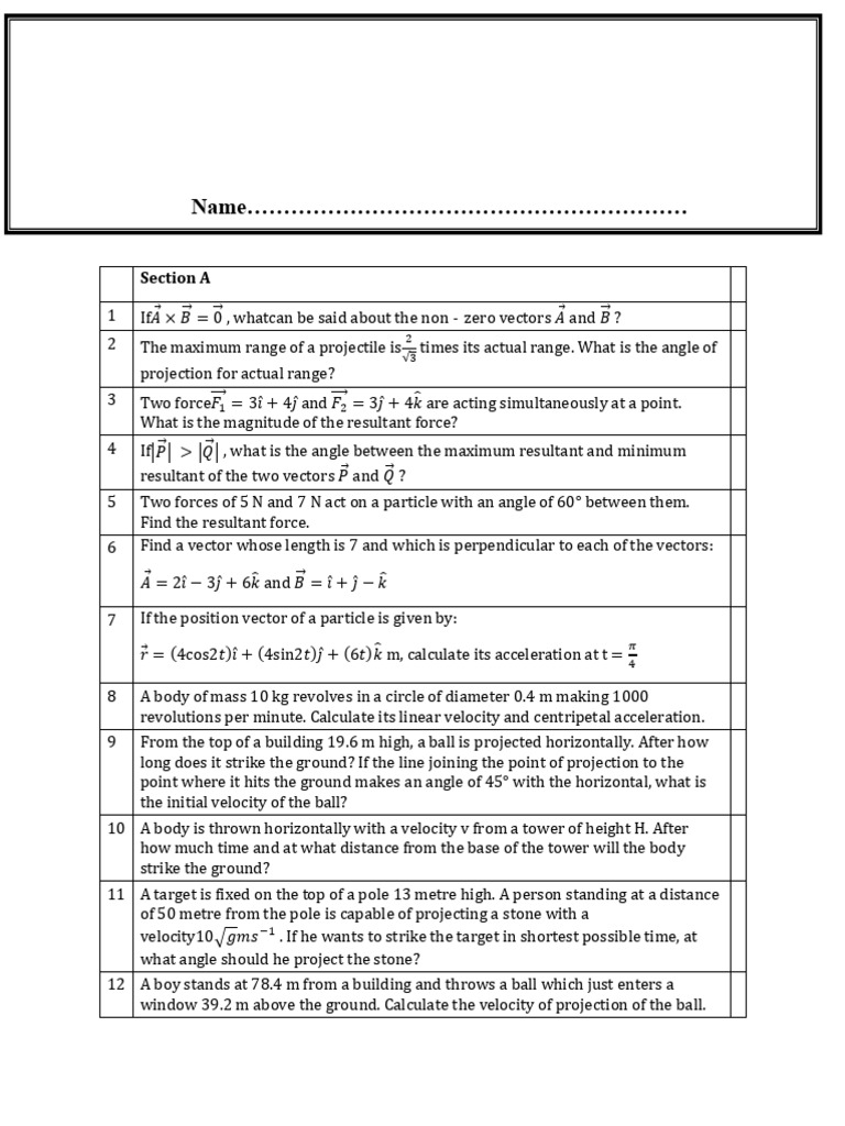 Asg202409191342351825 0 152 | PDF | Mechanics | Physics