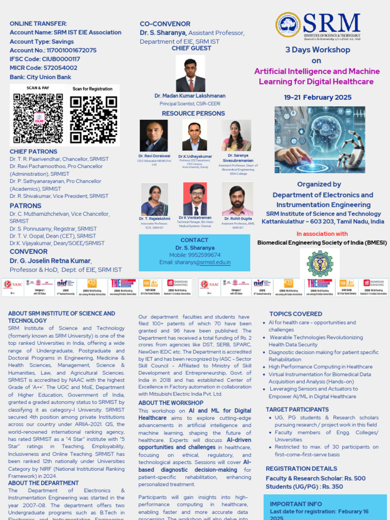AI Workshop for Digital Healthcare | PDF | Artificial Intelligence ...