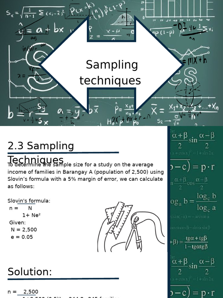 Sampling Techniques MADELO | PDF | Sampling (Statistics) | Methodology
