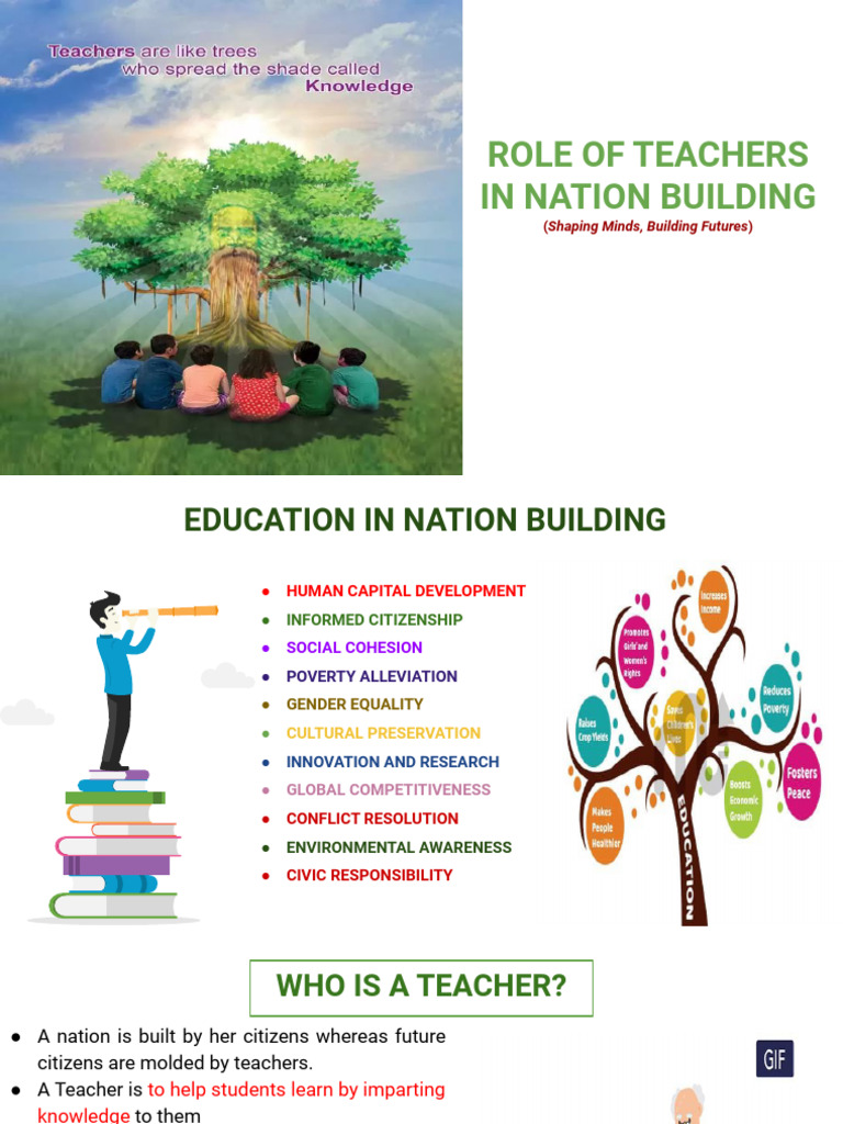 Teachers: Architects of Nation Building | PDF | Teachers | Critical ...