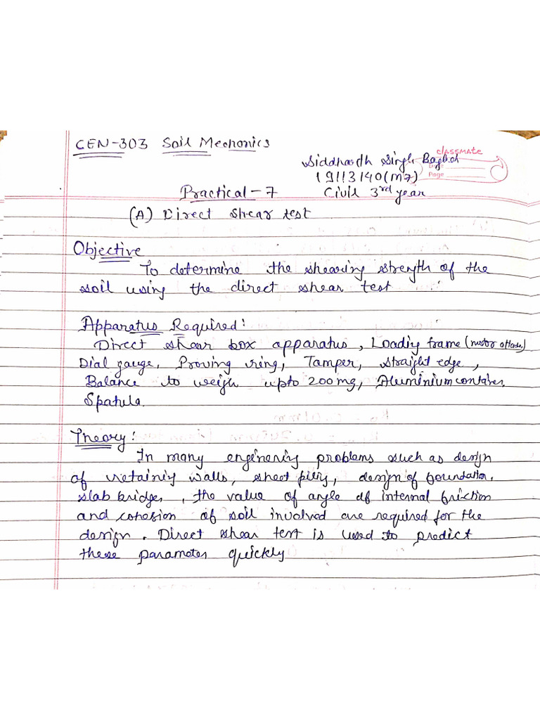 CEN-303 Prac-7 Siddharth Singh Baghel (19113140) | PDF