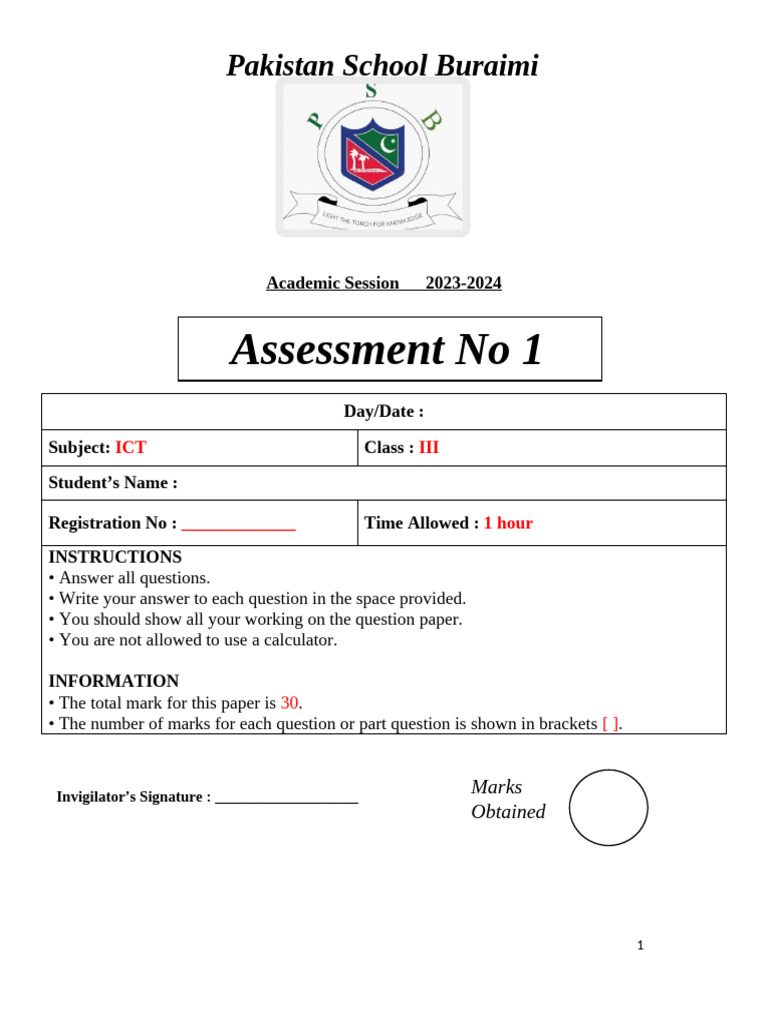 Final Term (1st Assesment ICT G3) | PDF | Software | Computing