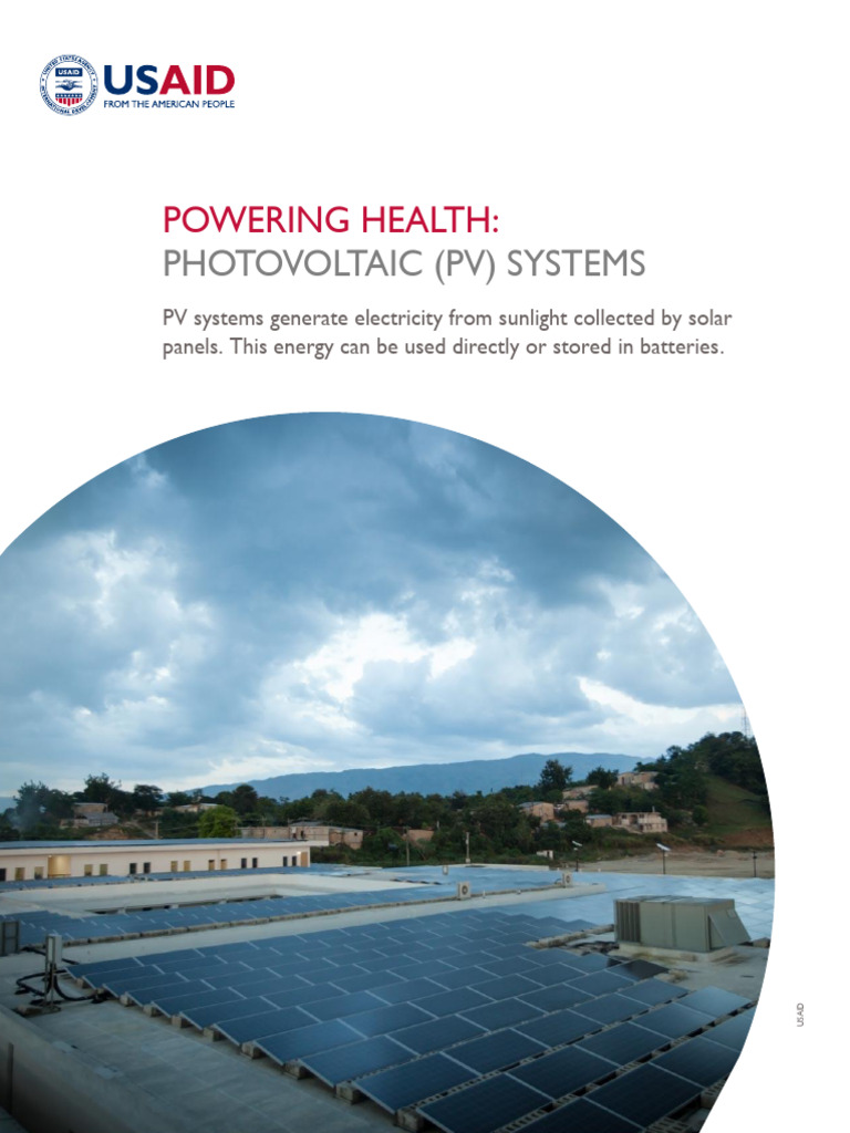 Photovoltaic Systems for Health Facilities | PDF | Photovoltaic System ...