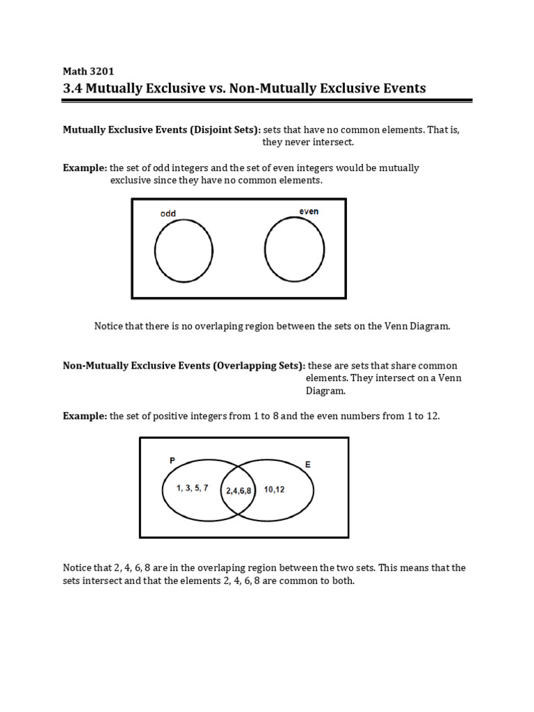 Probability Concepts for Students | PDF | Probability | Mathematics