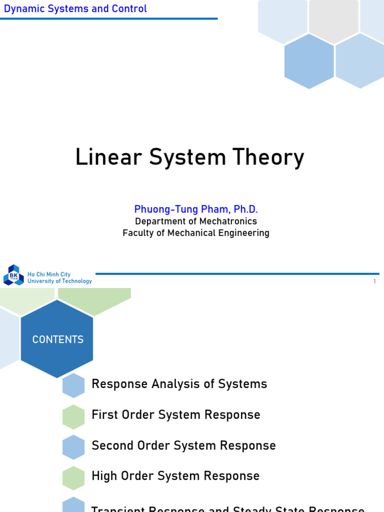 System Response Analysis in Control Systems | PDF | Signal Processing ...