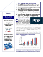 Cisco Router Per Miercom Report