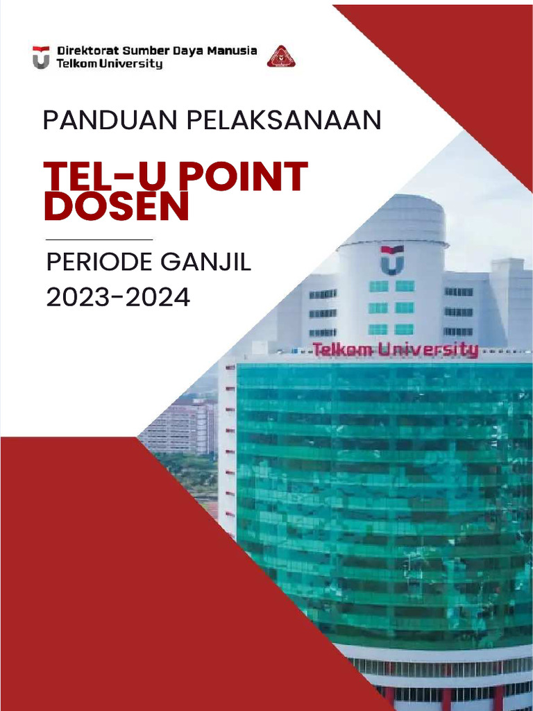 Panduan Tel-U Point Dosen 2023-2024 | PDF