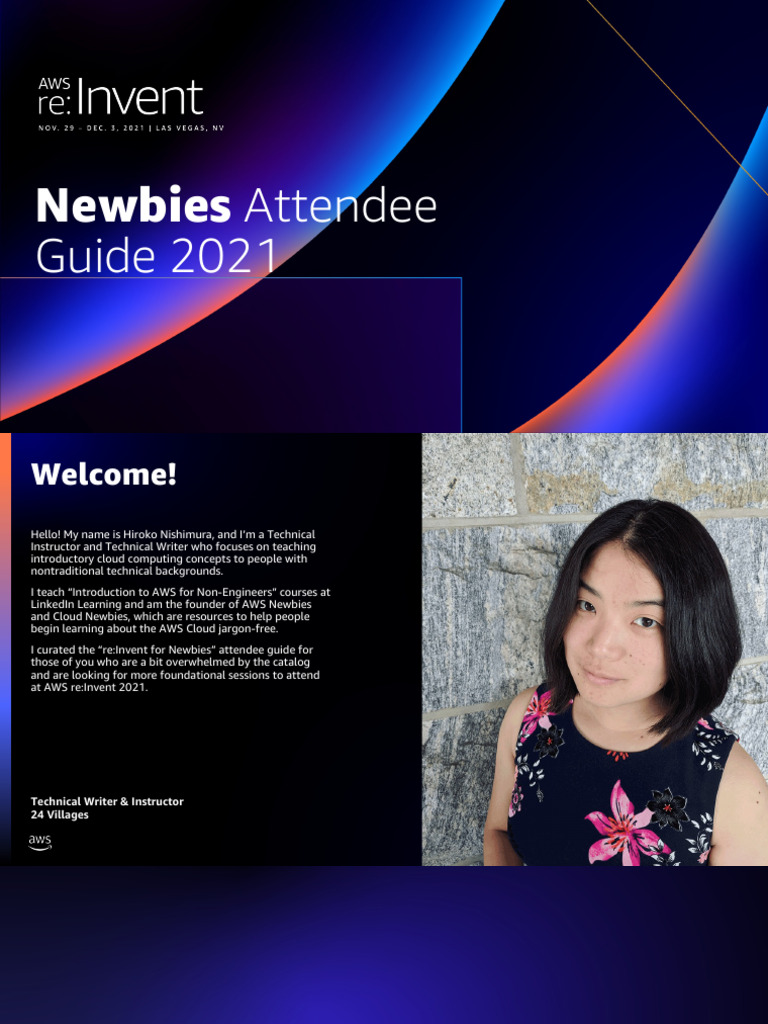 AWS re:Invent 2021 Newbies Guide | PDF | Amazon Web Services | Cloud ...