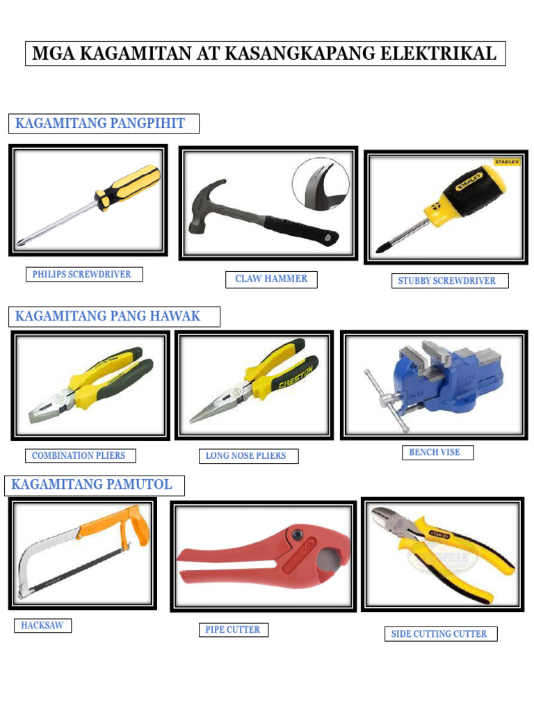 List of 50 Electrical Tools | PDF