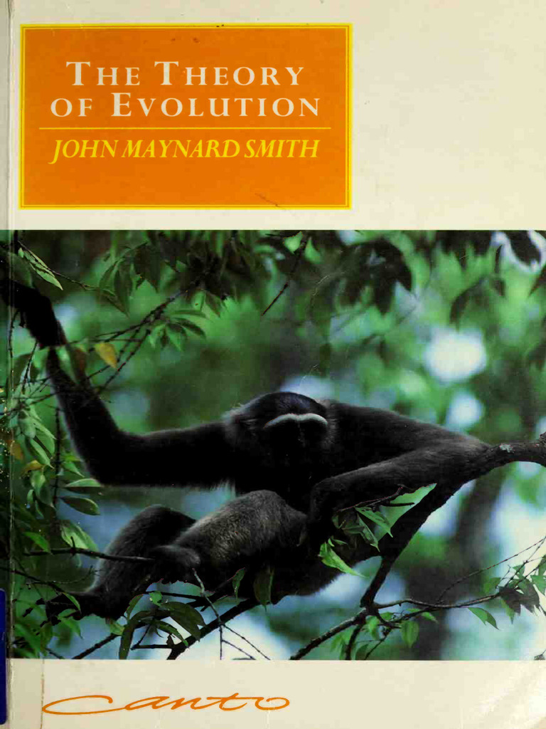 1993 Smith Thetheoryofevolution | PDF | Evolution | Gene