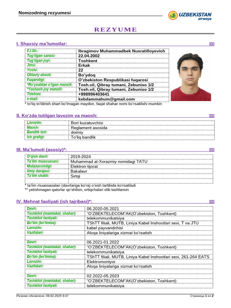 RZ Uzb1 | PDF