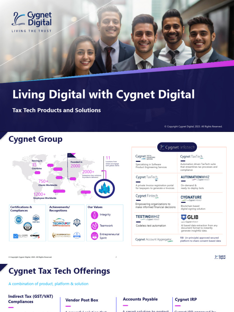 Cygnet Solutions Pdf Accounts Payable Enterprise Resource Planning