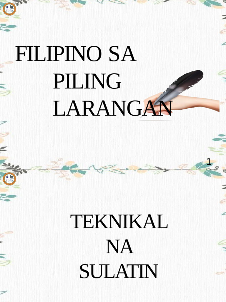 Mga Uri NG Pagsulat | PDF
