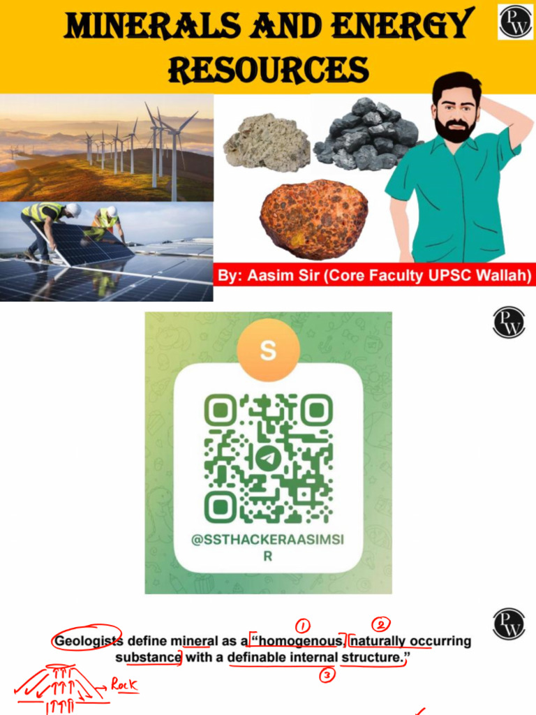 Minerals And Energy Resources Pdf