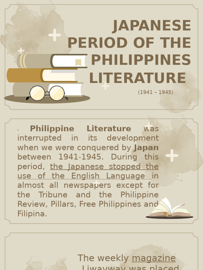 Japanese Occupation's Impact on Philippine Literature | PDF ...