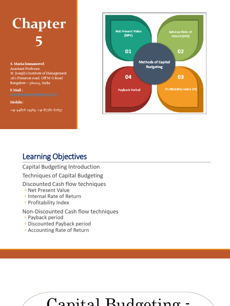 Evaluating Projects: NPV and Payback Analysis | PDF | Capital Budgeting ...