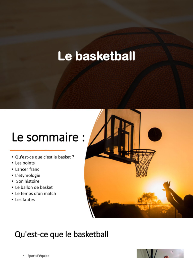 Introduction au basketball et ses règles | PDF