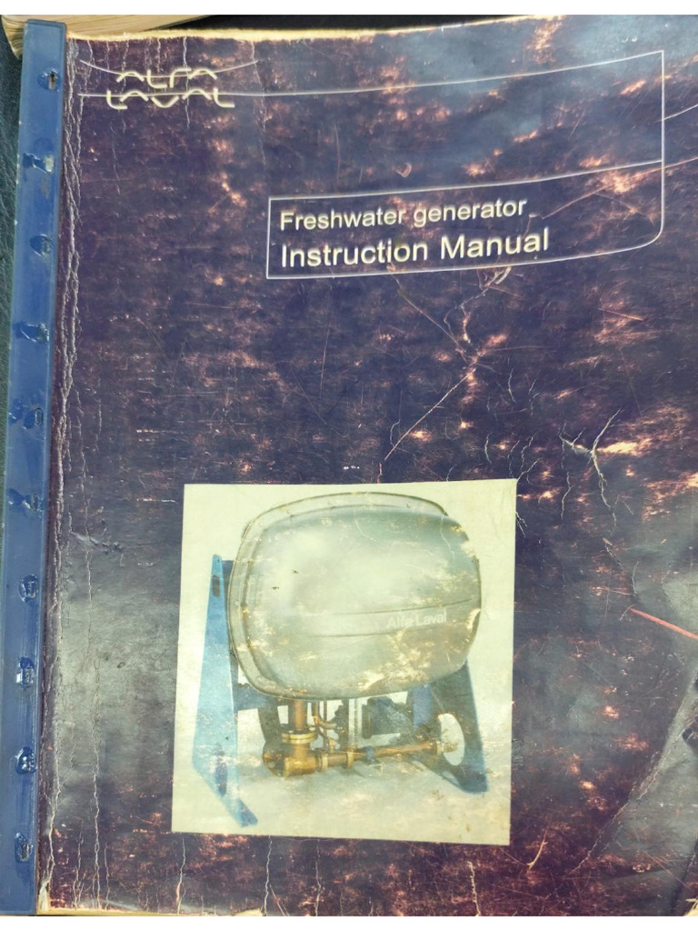 Fresh Water Generator Man | PDF