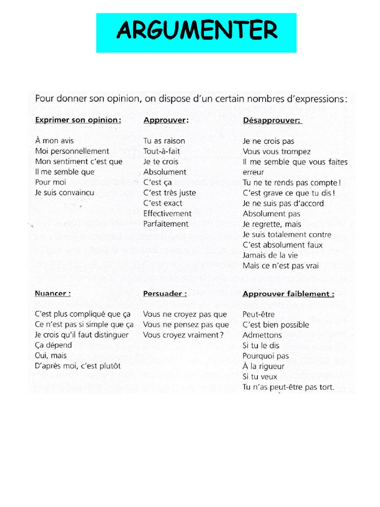ARGUMENTER | PDF