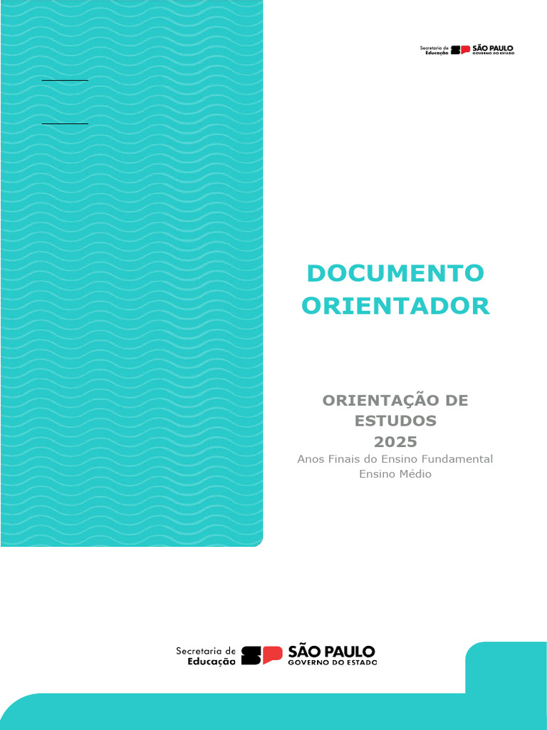 Orientação de Estudos 2025: Diretrizes Curriculares | PDF | Pedagogia ...