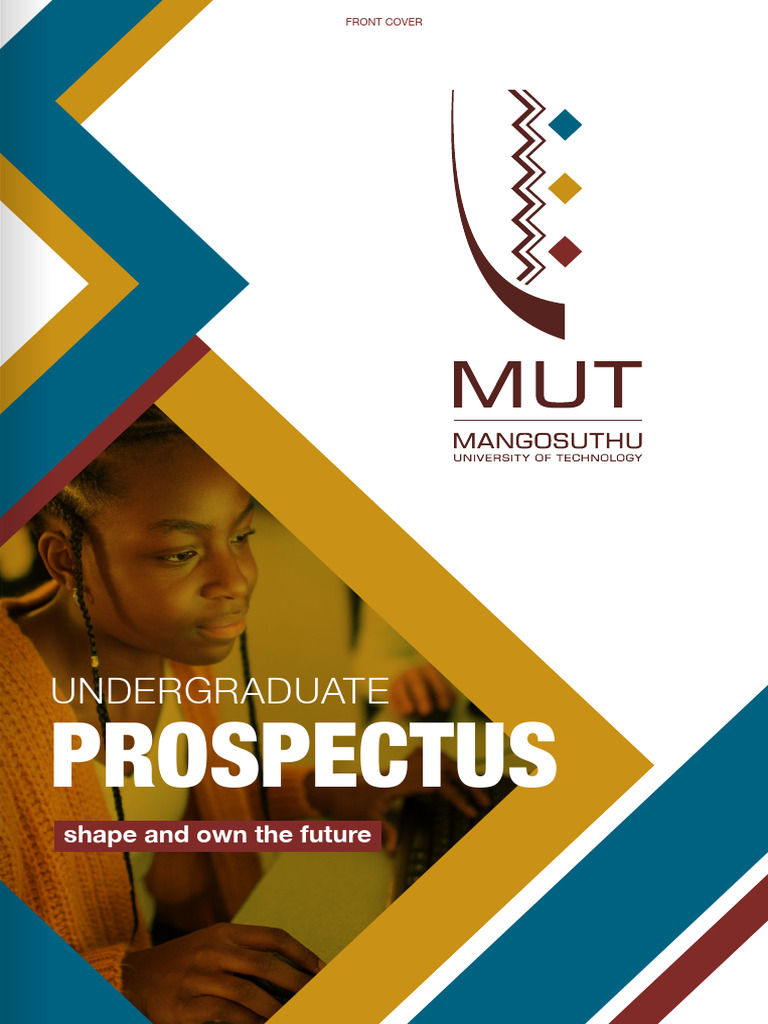 MUT Undergraduate Admission Guide 2026 | PDF | Engineering | University ...
