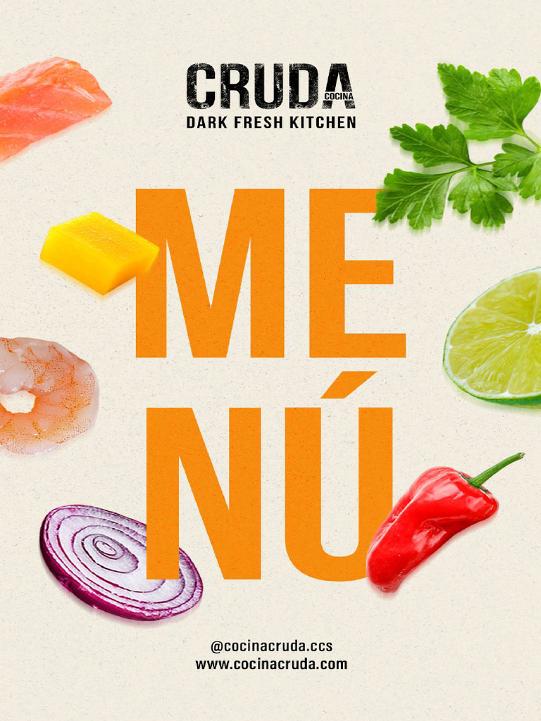 Menu - Cruda 2025 | PDF