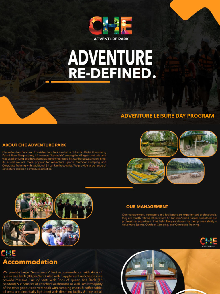 Adventure Leisure Day Program - 111 | PDF