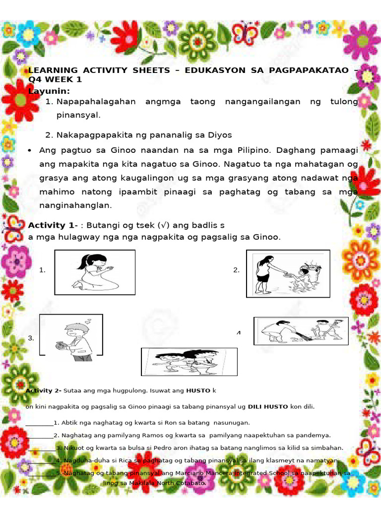 LEARNING-ACTIVITY-SHEETS-FOR-APR-24-28 | PDF