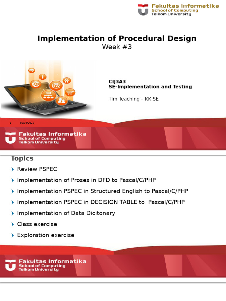 Procedural Design Implementation Guide | PDF | English Language | Databases