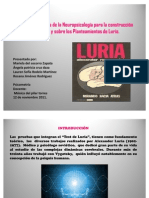 Aporte de Luria A Los Test Neuropsicologicos