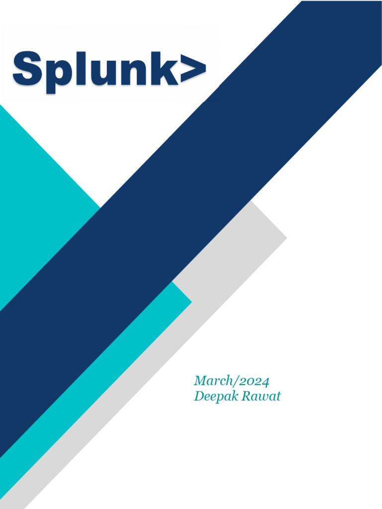 Splunk 1111 | PDF | Command Line Interface | Computing
