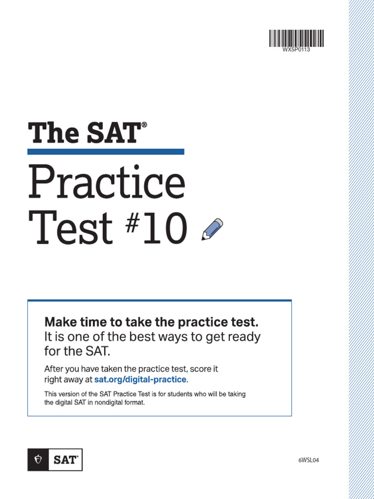 Sat Practice Test 10 Digital | PDF | Stars | Exoplanet