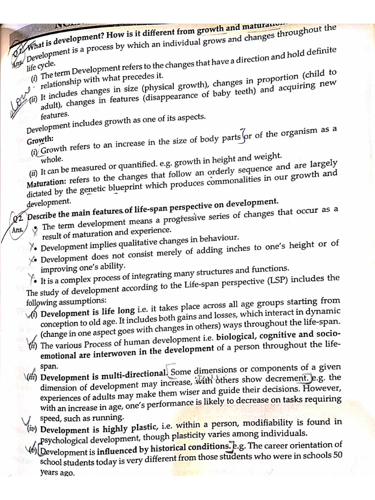 CHP 4 Human Development | PDF