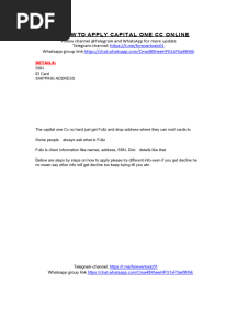 HOW TO APPLY CAPITAL ONE CC